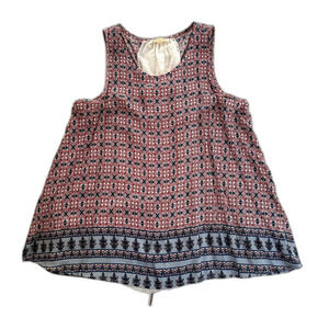 Hem N Thread Sleeveless Boho Summer Shirt